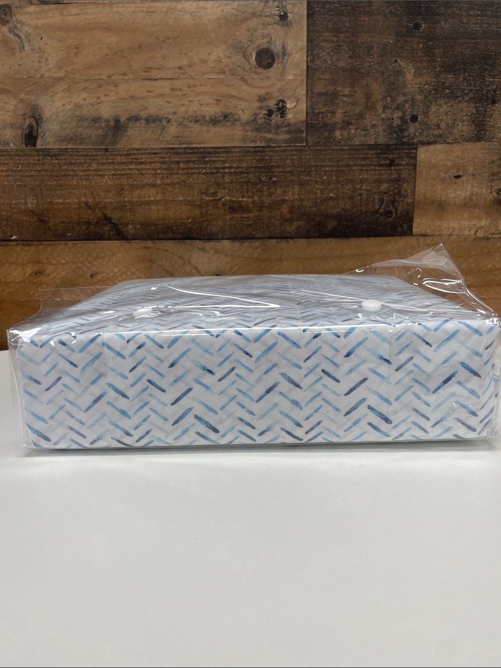 Intelligent Design Blue Patterned Sheet Set - Picture 5 of 5